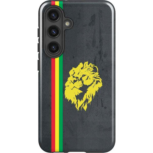 Vertical Banner - Lion of Judah Galaxy S25 Impact Case